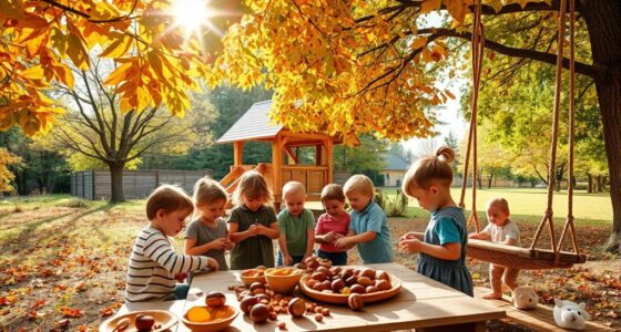 outdoor waldorf seasonal play