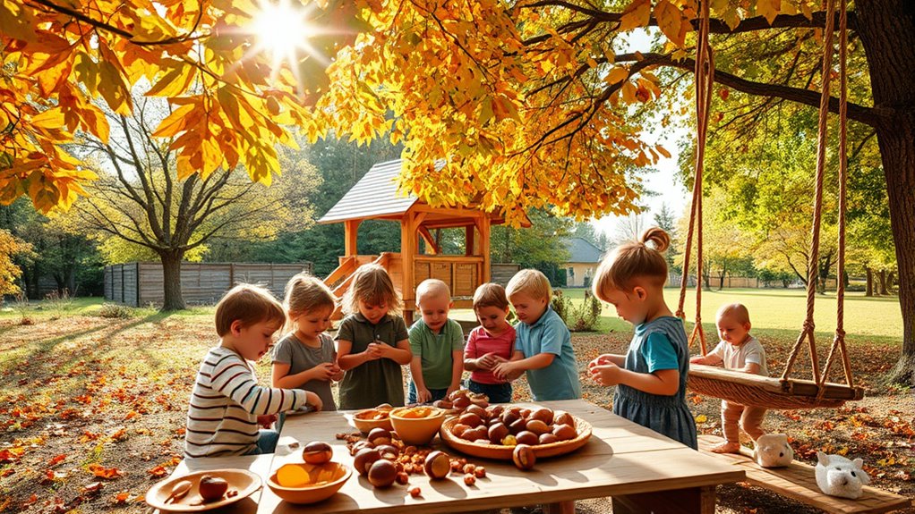 outdoor waldorf seasonal play