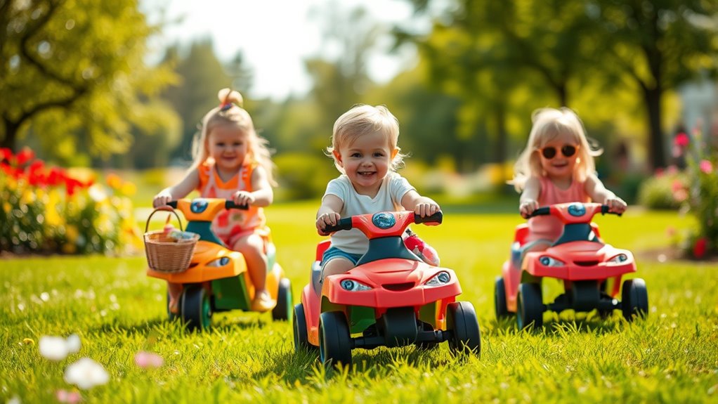 promoting active ride on use