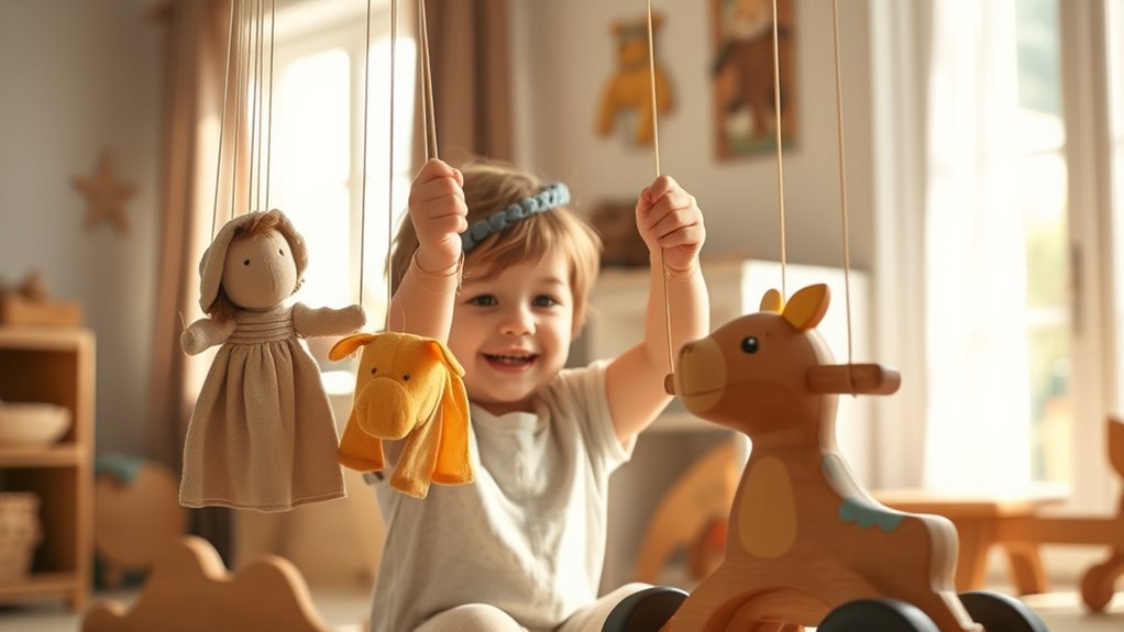 puppetry and ride on play