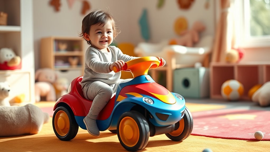 ride on play fosters emotional resilience