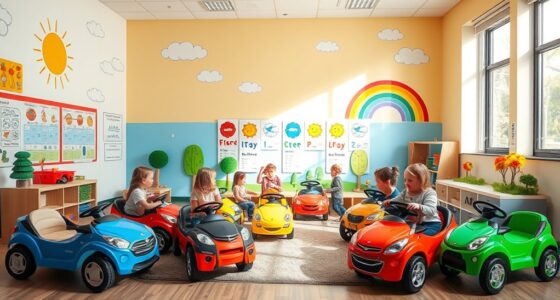 ride on themed weather lessons