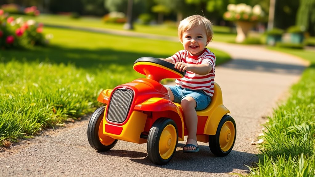 ride on toys boost development