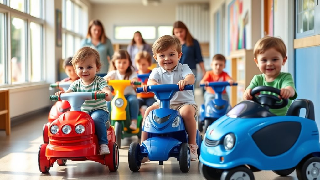 ride on toys ease transitions