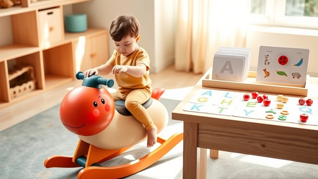 ride on toys enhance language skills
