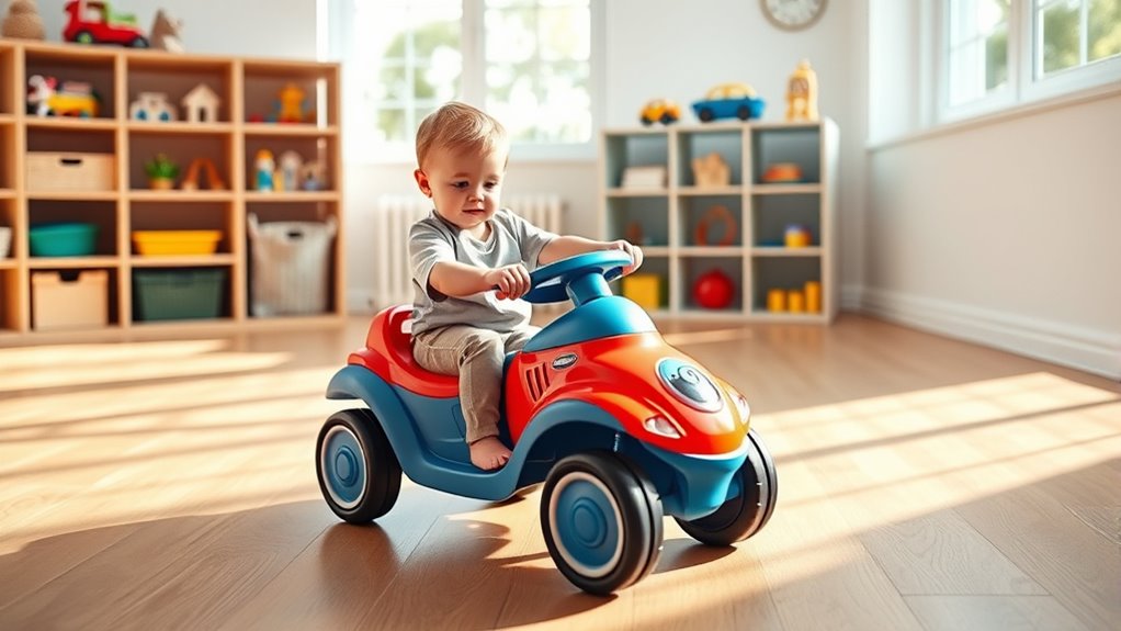 ride on toys promote practical development