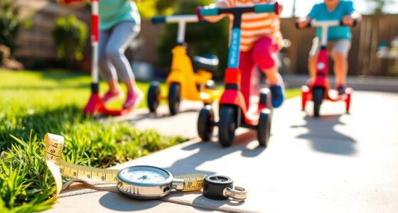 ride on toys speed measurement