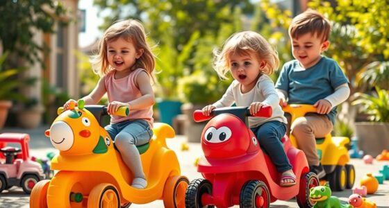 ride on toys storytelling activity