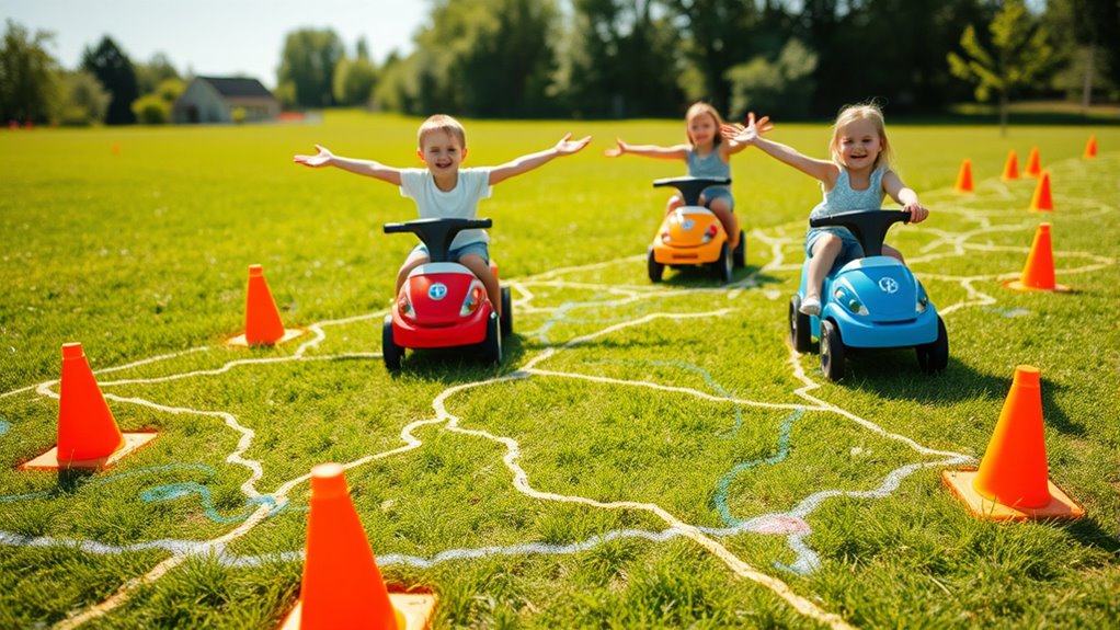 ride on toys teach navigation skills