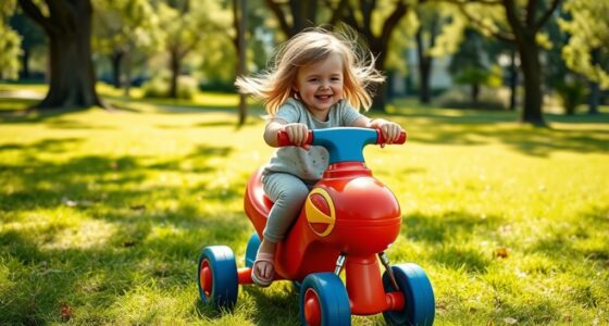 ride on toys vestibular development