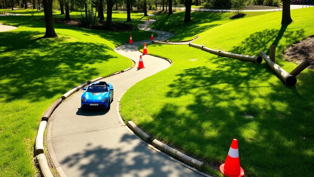 safe outdoor ride paths