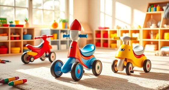 safe painting ride on toys