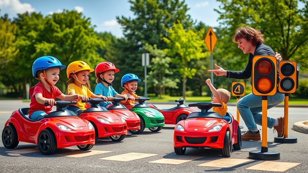 teach traffic safety through play