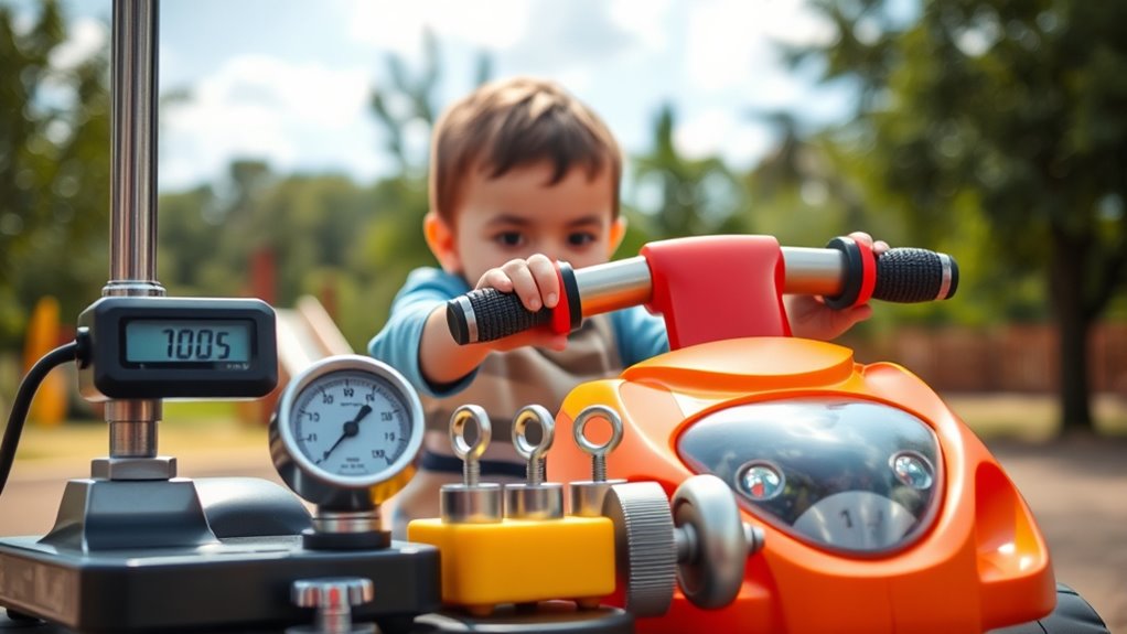 testing ride on toy safety