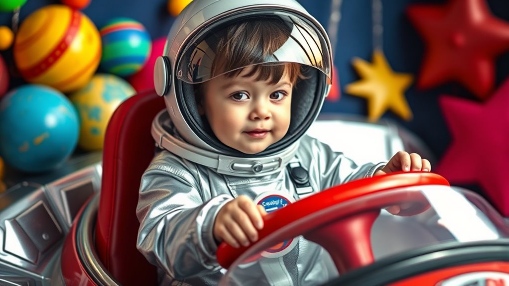 using costumes and props