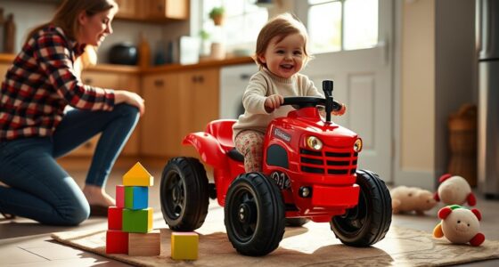 using ride on toys daily