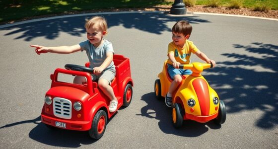 using ride on toys for learning