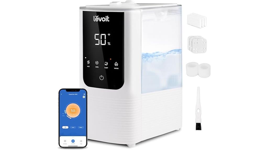 bedroom humidifier warm cool mist
