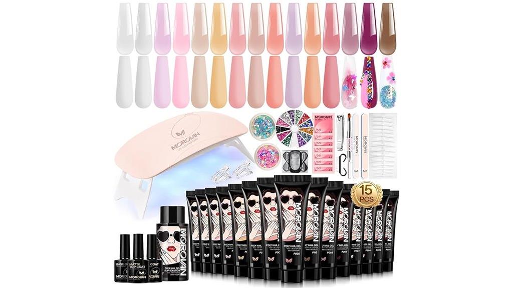 beginner poly gel nail kit