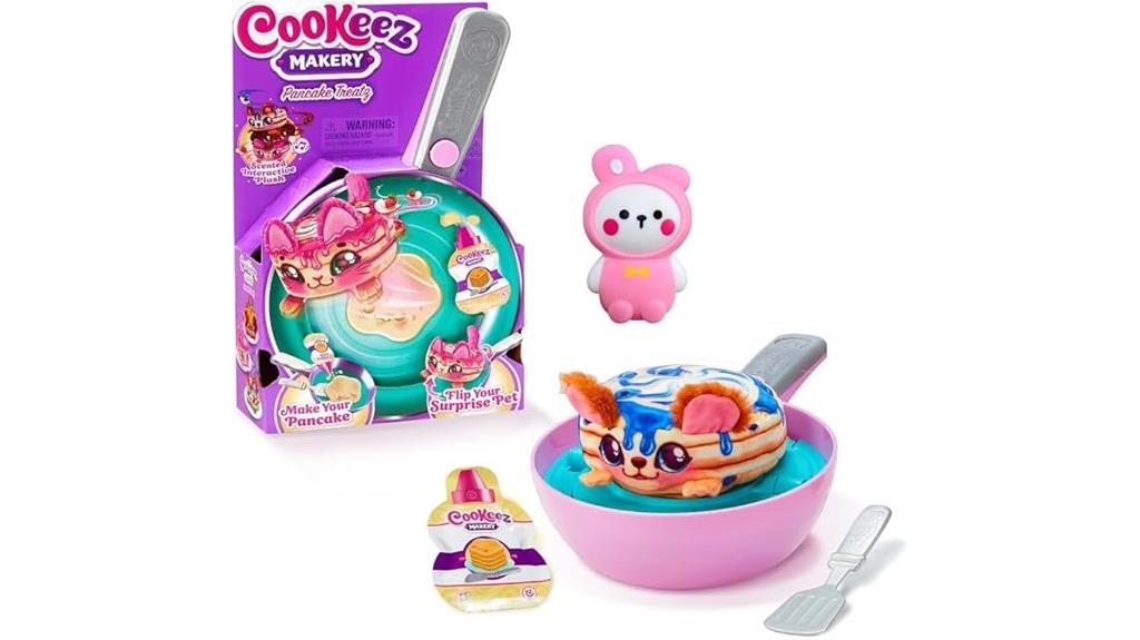 interactive scented plush baking set