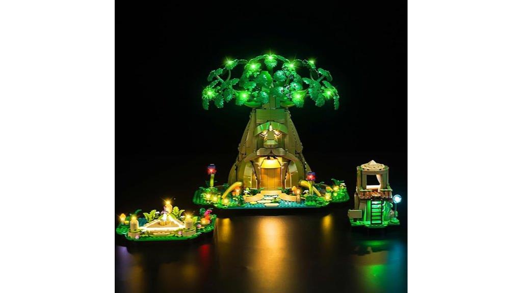 lego great deku tree lighting