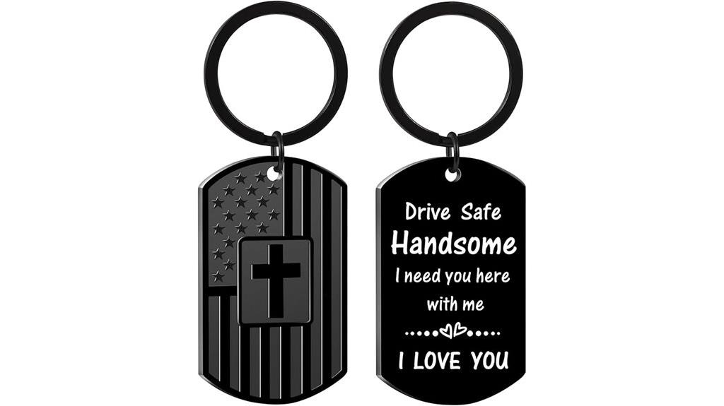 men s valentine s drive keychain