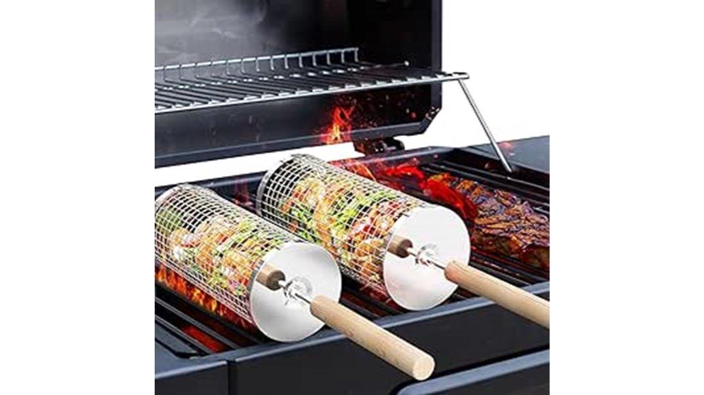 outdoor grill basket handle