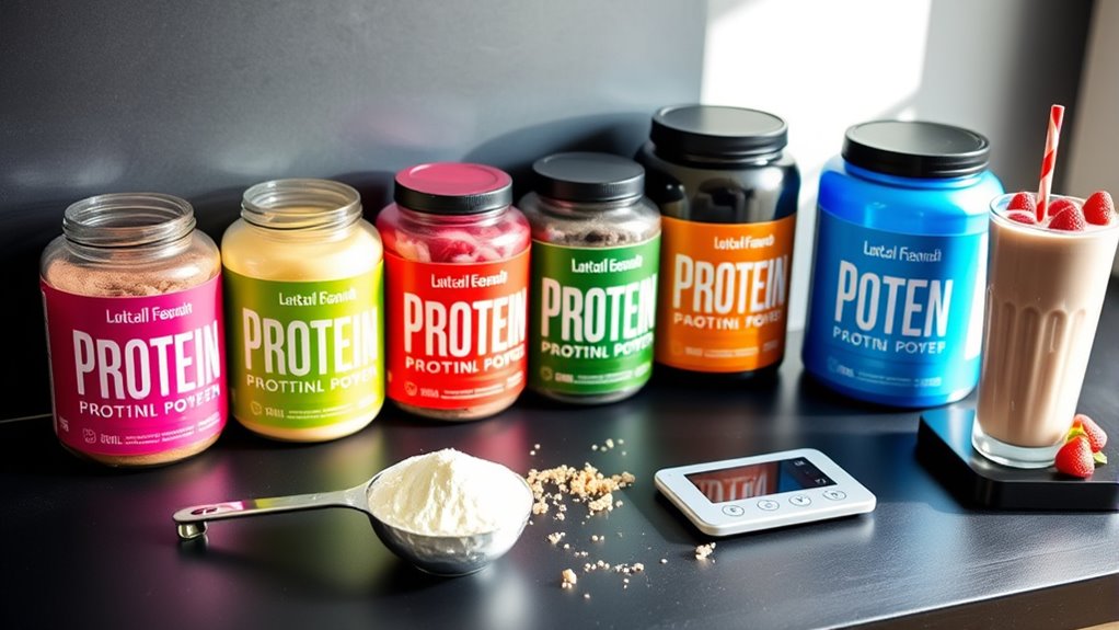 select high quality low sugar protein