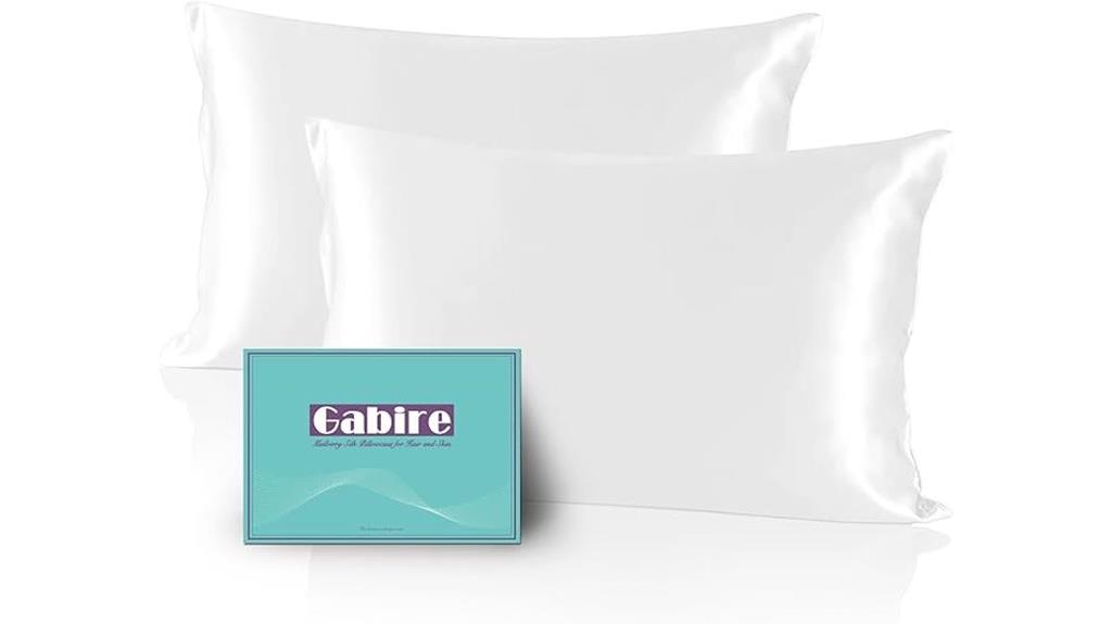 silk pillowcases set of two