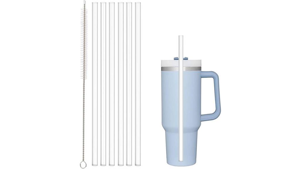six pack tumbler replacement straws