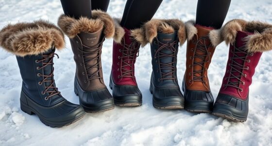 stylish waterproof winter boots
