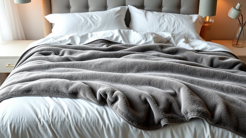 top dual control king blankets