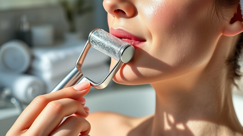 top face ice rollers