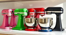 top kitchenaid mixer colors