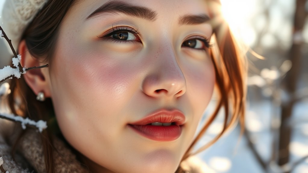 winter sunscreen protection and hydration