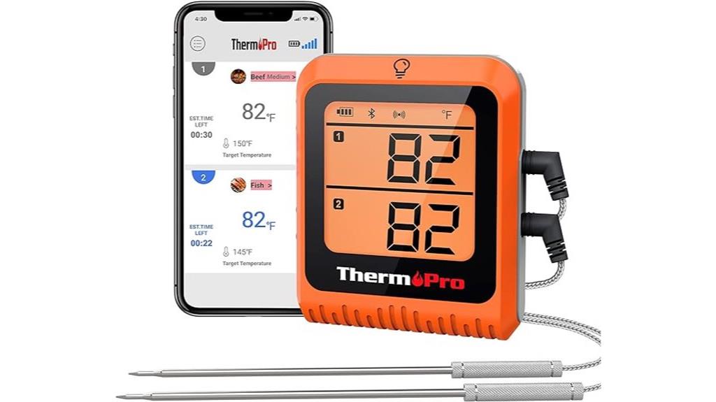 wireless meat temperature monitor