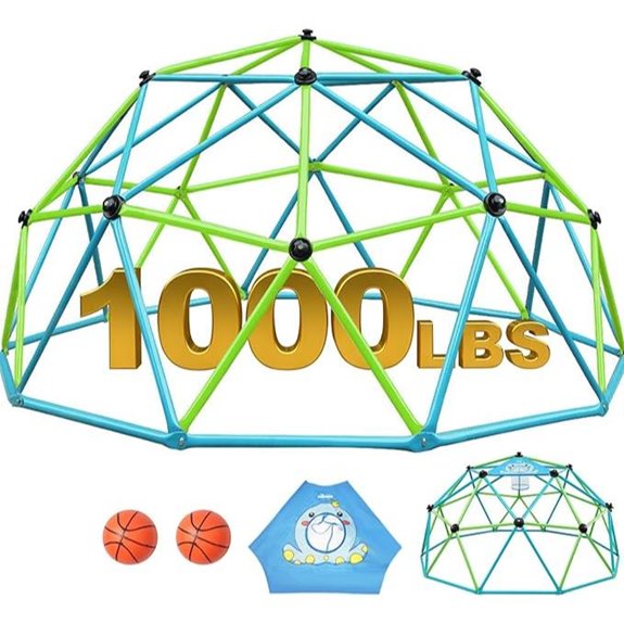 Zupapa 10FT Outdoor Jungle Gym Climbing Dome