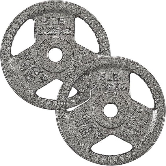 Cast Iron 1-Inch Weight Plate for Strength Training