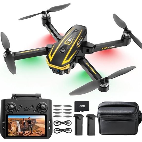 FPV Drone with 4K Camera Long Battery LCD Screen