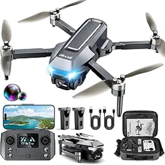 GPS Drone with 4K Camera GPS Auto Return Foldable