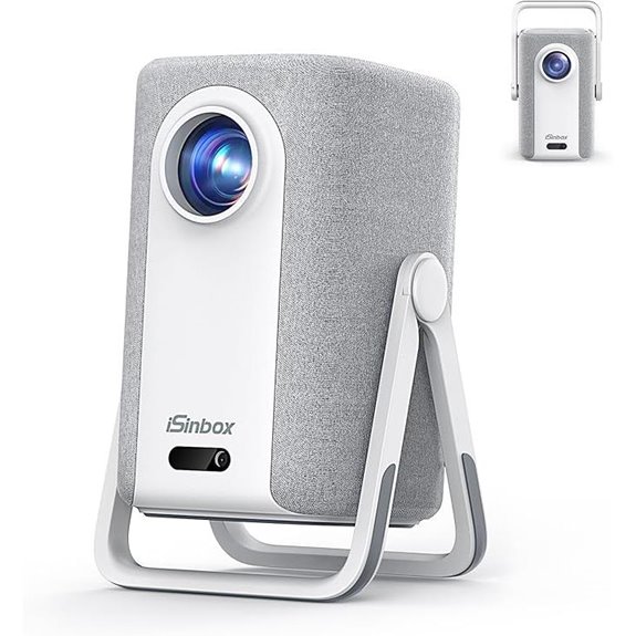 4k outdoor projector features