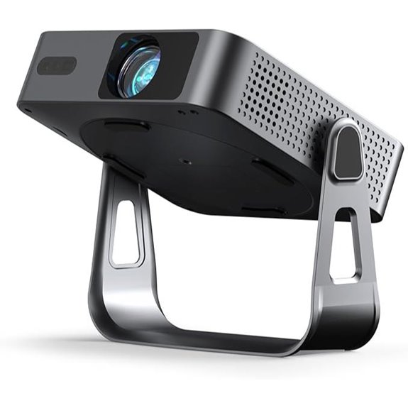 VOPLLS 4K Support Mini Projector with WiFi & Bluetooth