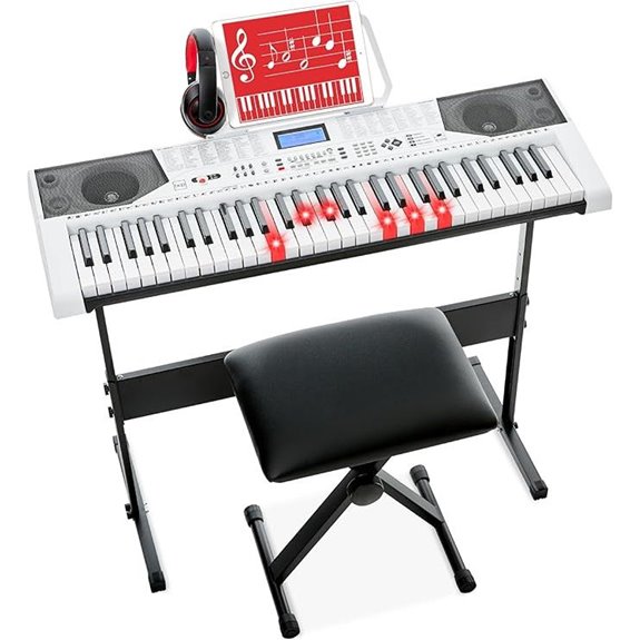 Best Choice 61-Key Electronic Keyboard Piano Set