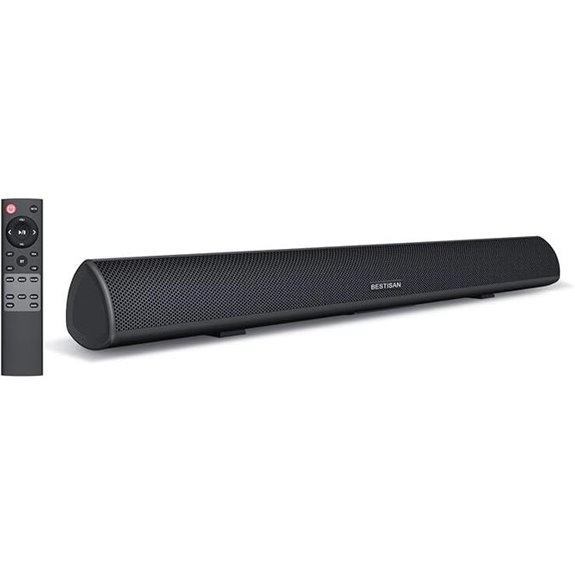 Bestisan 80W 34Inch Bluetooth Soundbar with HDMI-ARC