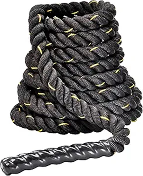 Fitvids Battle Rope 1.5/2 Inch Diameter 30-40 FT