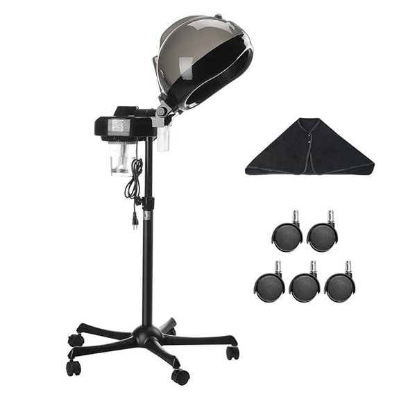 VEVOR Hair Steamer with Hood Adjustable & Timer