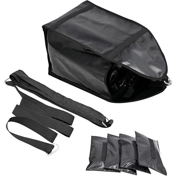 NAIZEA Adjustable Weight Sled Trainer with Sandbags