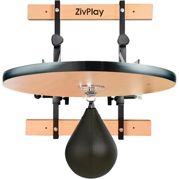 Speed Bag Platform with Adjustable Mount and Air Pump