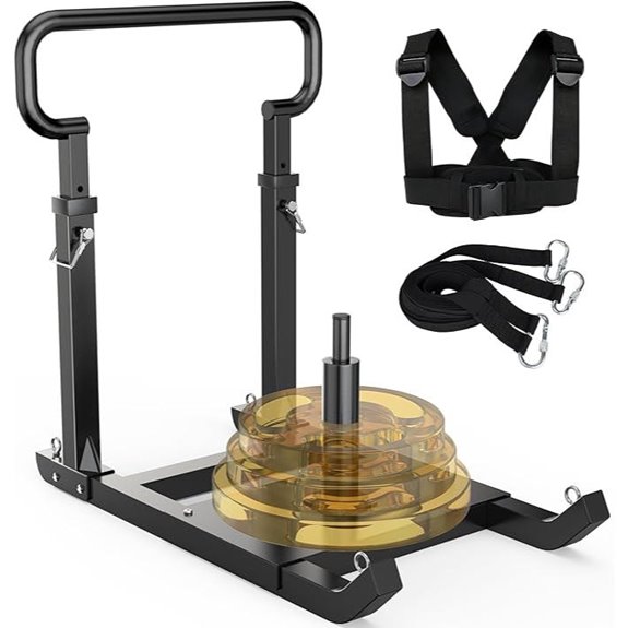 GanFindX Adjustable Weight Sled for Strength Training