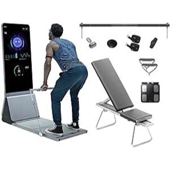 AEKE Smart Home Gym Fitness Mirror with AI